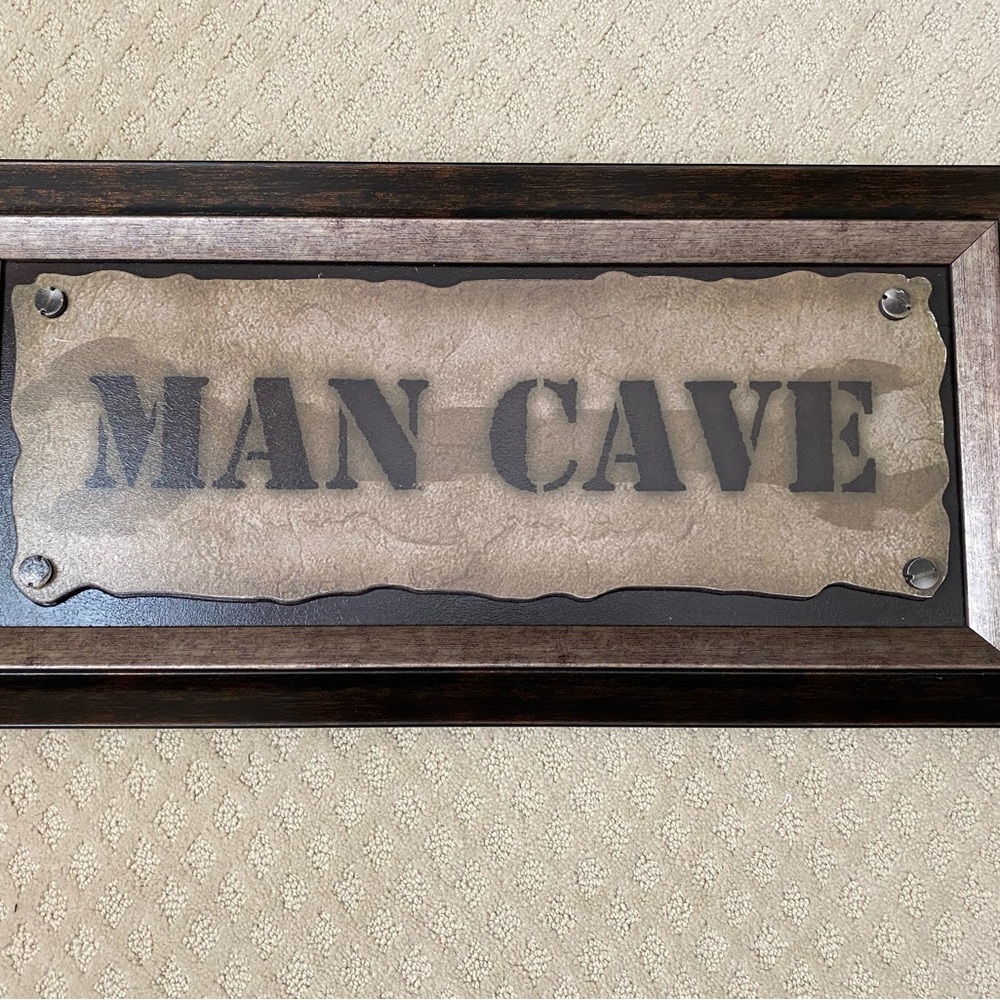 Man Cave Wall Sign